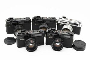 ★訳あり大特価★ ヤシカ YASHICA ELECTRO 35 GTN / GT / GS ★5台まとめ売り★ #G54070-080