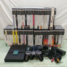 ☆大量セット☆ PS2/プレステ2/プレイステーション2 本体/ソフト まとめて セット SCPH-77000 薄型 レトロゲーム_画像1