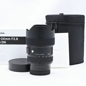 [新品級] SIGMA シグマ Lマウント レンズ 14-24mm F2.8 DG DN ズーム 広角 フルサイズ Art ミラーレス 専用 #352