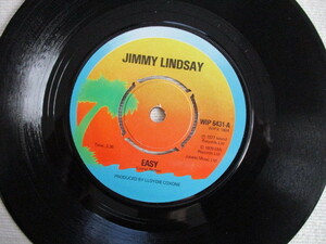 JIMMY LINDSAY 7！EASY, UK 7インチ EP 45, LOVERS, 美盤