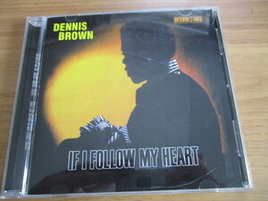 CD！DENNIS BROWN, IF I FOLLOW MY HEART, STUDIO ONE, 美盤