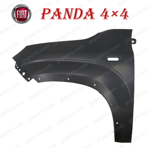 FIAT Panda 4×4 フロント 左 フェンダー オーバーフェンダー 穴有 51931801 / フィアット パンダ 4WD エアロ モール フォーバイフォー