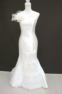 * special sale * free shipping *4980 jpy uniformity #O-219-189# used * wedding dress * white |9-13T