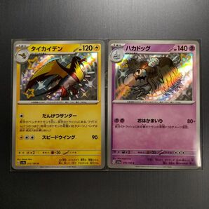 ★【美品】ポケモンカードゲーム タイカイデン、ハカドッグ S 色違い 2枚！★