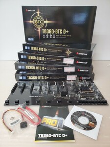  motherboard /5 piece set Biostar TB360-BTC D+ (Intel no. 8 generation . no. 9 generation ) LGA1151 SODIMM DDR4 8 GPU correspondence GPU my person g motherboard 