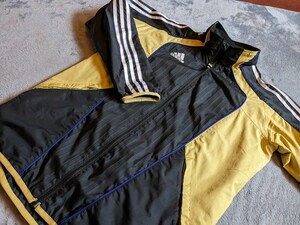 adidas アディダス◆ウィンドブレーカー◆climaproof　裏アルミ◆Mサイズ ◆ゴールド GOLD◆日本代表◆キリンカップ KIRIN CUP SOCCER