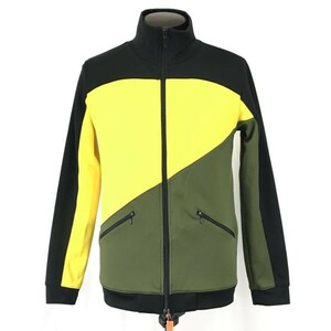 インケルトゥス/INCERTUS★3カラー/ジャージ/ジップアップブルゾン【メンズS/黄×黒/yellow×black】Jaket/Jumper◆BH524