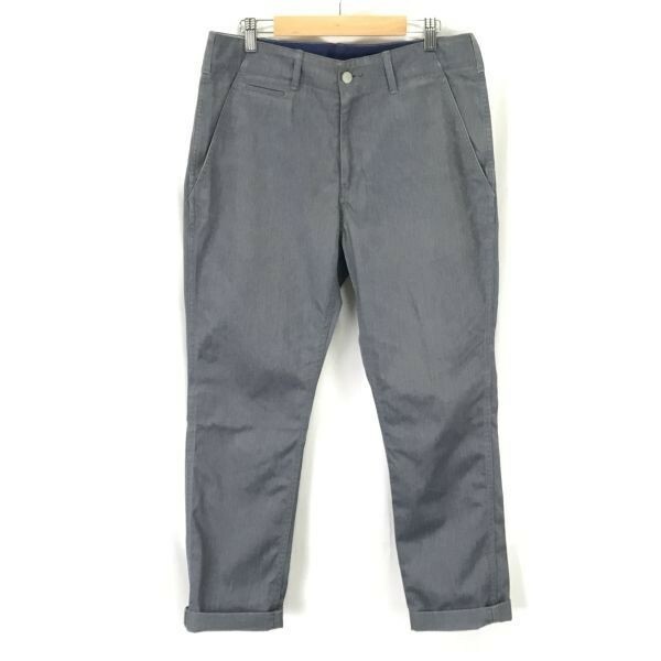 日本製★ユナイテッドアローズ B&Y★テーパードパンツ/クロップド丈【メンズM/股下65cm/グレー/gray】UNITED ARROWS/Pants/Trouser◆BH539