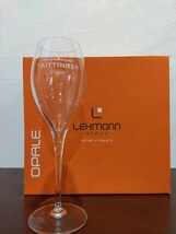 ②シャンパングラス 6点おまとめ LEHMann GLASS TAITTINGER テタンジェ グラス 口径4.8cm 最大寸法6.5cm 高さ19.5cm_画像2