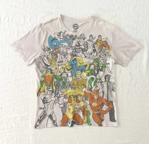 DC COMICS プリントTシャツ アメコミ ヒーロー スパイダーマン バットマン XL