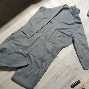 ツナギ グレー 作業服 つなぎ Dickies オールインワン