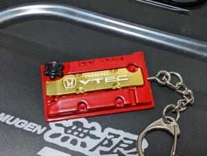 ホンダ VTEC エンジン ヘッドカバー キーホルダー S2000 F20C F22C AP1 AP2