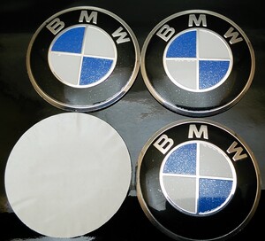 BMW 青白 56mm ステッカー センターキャップ 4個 2シリーズ M4 M3 X6 X2 ALPINA E46 E39 E36 F30 X5 F10 3シリーズ 5シリーズ 1シリーズ X1