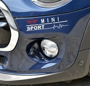 Mini ミニクーパー ドレスアップステッカー 白 R50 R52 R53 R55 R56 R57 R58 R59 R60 R61 F54 F55 F56 F57 F60