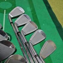 名器 元祖 中空アイアン PRGR 901 SPEED IRONS 3~9.P.A.S 10本 M-40 SR相当 FORGED プロギア スピードアイアン ファージド_画像5