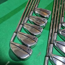 名器 元祖 中空アイアン PRGR 901 SPEED IRONS 3~9.P.A.S 10本 M-40 SR相当 FORGED プロギア スピードアイアン ファージド_画像2