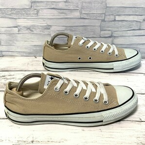 R5445bE CONVERSE コンバース スニーカー ベージュ レディース 24cm CANVAS ALL STAR COLORS OX キャンバスオールスターカラーズOX 靴の画像3