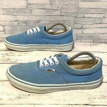 R5473bE VANS バンズ スニーカー ブルー レディース 25cm ERA エラ ヴァンズ シューズ スケーター スケボー カジュアル ローカット V95CLA_画像2