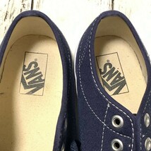 R5472bE VANS バンズ スニーカー ネイビー×ホワイト レディース サイズ25.5cm 復刻モデル 90'S SIXTY SEVEN シックスティセブン V67SW_画像5