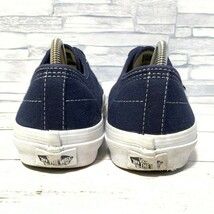 R5472bE VANS バンズ スニーカー ネイビー×ホワイト レディース サイズ25.5cm 復刻モデル 90'S SIXTY SEVEN シックスティセブン V67SW_画像6