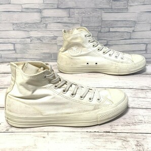 R5453bE CONVERSE コンバース スニーカー ホワイト メンズ 26.5cm ALL STAR オールスター シューズ ハイカット 靴 1SC548の画像3