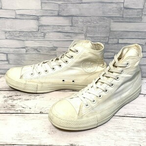 R5453bE CONVERSE コンバース スニーカー ホワイト メンズ 26.5cm ALL STAR オールスター シューズ ハイカット 靴 1SC548の画像1