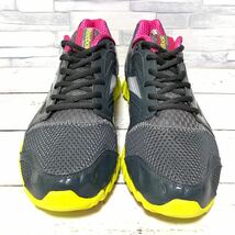 R4325bh【Reebok リーボック】24.5cm ランニングシューズ マルチカラー レディース 靴 ZIGNANO FLY 2 ジグナノ フライ J84511 ローカット_画像5