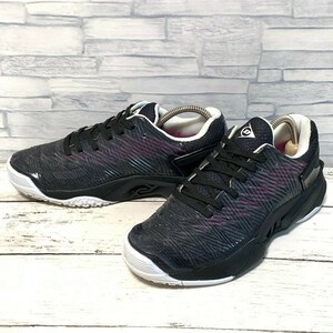 R5528be Dunlop Dunlop Tennis Those Contikers Black x Pink Ladies 22,5 см. Заряд