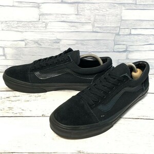 R5605bE VANS バンズ スニーカー ブラック レディース 25cm スエード OLD SKOOL オールドスクール ヴァンズ スケボー スケーター V36CLA 靴