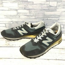 R5592bE アメリカ製 New Balance1300 ニューバランス スニーカー チャコール系 メンズ 30cm ローカット シューズ 靴 M1300CLJ 大きいサイズ_画像1