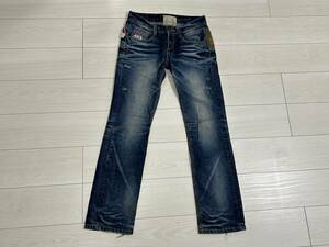 ★LOLITA JEANS ロリータジーンズ デニムパンツ ジーンズ XXS ダメージ加工 ユーズド加工★