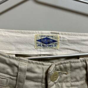 JOE McCOY CHINO TROUSERS MP19010 ザ リアルマッコイズ ジョーマッコイ チノパン BLUE SEALの画像2