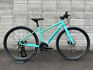 未使用★送料無料★Bianchi ビアンキ C-SPORT2 DISC クロスバイク SHIMANO 3X8S サイズ43 チェレステ2022年モデル