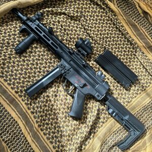 CYMA MP5 フルメタル　電動ブローバック　個人カスタム