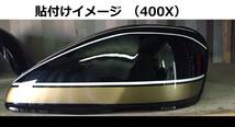 ZEPHYR ゼファー400・Χ・750・1100 玉虫タイプライン タンクステッカー フルセット ゴールド/ホワイト（金/白） Z系汎用？ 外装デカール_画像3