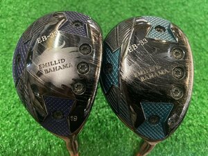 ユーティリティ EB-33 U19/U23 2本セット ツアーAD DI ハイブリッド 95 (S) エミリッドバハマ tour hybrid emillid bahama ■*MP@1*V*087