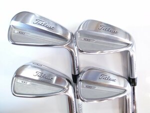 中古珍品 リシャフトTitleist タイトリストT100(2023)アイアンDynamic Gold ダイナミックゴールド【X100】7I～9I.PW(4本セット)*MP@1*V*223