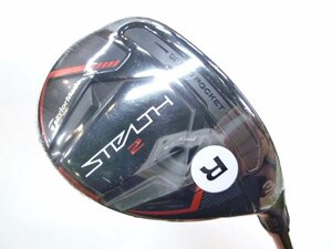 訳あり 未使用TaylorMadeテーラーメイドSTEALTH2ステルス2RESCUEレスキュー 純正TENSEI RED TM60(2022)カーボン【R】#3*MP@1*N*223