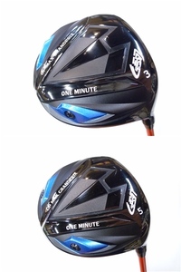 中古 2本セットGRANDPRIX グランプリ ONE MINUTE ワンミニッツ G57 フェアウェイウッド Tour AD DJ-5【S】3W.5W*MP@1*N*223