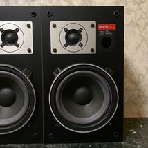 DENON SC-11S 2way ブックシェルフ スピーカー 同一シリアル メンテナンス 音出し確認済み！_画像4