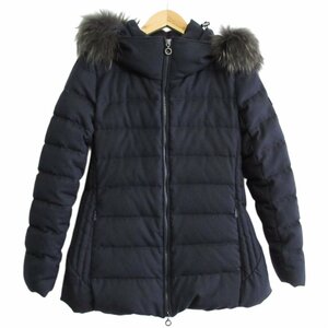  almost beautiful goods 20AW TATRASta tiger sKOSAVAko Sava raccoon fur down jacket 01 navy *