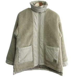 美品 HELLY HANSEN ヘリーハンセン フレームプルーフウール ファイバーパイル サーモジャケット ボアジャケット HOE52186 WM ベージュ ◆