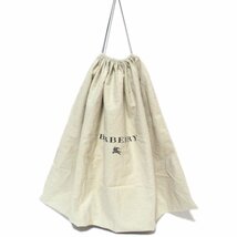 美品 BURBERRY ESTABLISHED バーバリー ノバチェック柄 キャンバス×レザー 2way トートバッグ ワンショルダーバッグ グレー×ブラック系_画像8