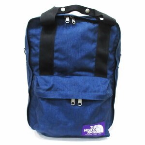 美品 THE NORTH FACE ノースフェイス パープルレーベル 3way リュックサック ショルダーバッグ ハンドバッグ NN7401N ブルー