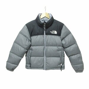 美品 THE NORTH FACE ザノースフェイス RETRO NUPTSE JACKET レトロ ヌプシ ダウンジャケット 19F NF0A3XEO S グレー×ブラック 021