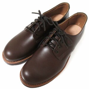  unused RED WING Red Wing Foreman Beck man Mil-1 post man leather oxford shoe 8050 26.5cm Brown 