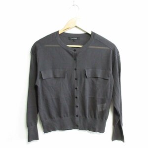  beautiful goods UNTITLED Untitled long sleeve with pocket sia- knitted cardigan BA153-32550JJ size 2 Brown *
