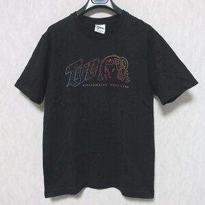 美品 BILLIONAIRE BOYS CLUB ビリオネアボーイズクラブ プリント 半袖 Tシャツ L ブラック ◆