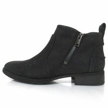 未使用 UGG アグ Aureo アウレオ スエード アンクルブーツ ショートブーツ 1105865 23.5cm ブラック_画像2