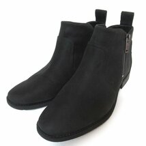 未使用 UGG アグ Aureo アウレオ スエード アンクルブーツ ショートブーツ 1105865 23.5cm ブラック_画像1